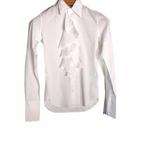 Ralph Lauren Ruffle Blouse